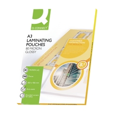 Q-Connect Laminating Pouch A3 Pk100