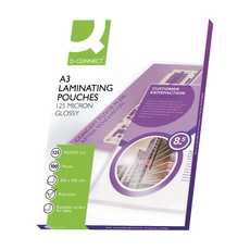 Q-Connect Laminating Pouch A3 Pk100