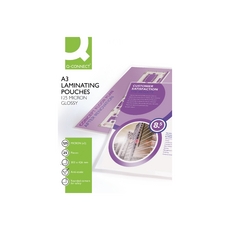 Q-Connect Laminating Pouch A3 Pk25