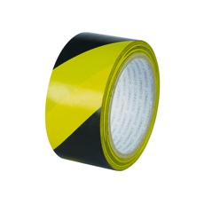 Q Conn Hazard Tape 48mm Ylw Blk Pk6