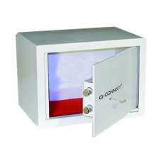 Q-Connect Key-Operated Safe 10L