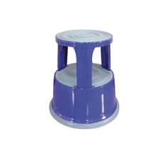 Q-Connect Blue Metal Step Stool