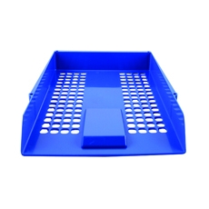 Q-Connect Letter Tray Blue Stack