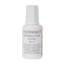 Q-Connect Correction Fluid 20ml Pk10