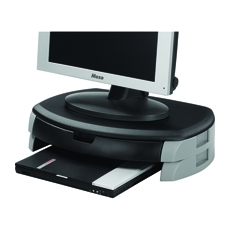 Q-Connect Monitor/Printer Stand/Drwr