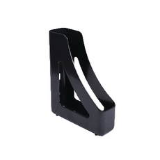 Q-Connect Exec Magazine Rack Black