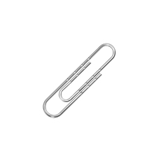 Q-Connect 77mm Wavy Paperclip Pk100