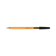 Q-Connect Ball Point Fine Blk Pk20