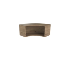 Jemini Rcpn Modr Corner Riser G/Oak