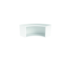 Jemini Rcpn Modr Corner Riser White