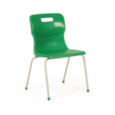 Titan 4 Leg Clsm Chair Green