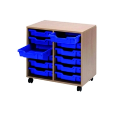 Jemini Mob Storage Unit 12 Beech