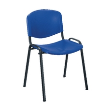 Jemini Mpps Stacking Chair PP Blue