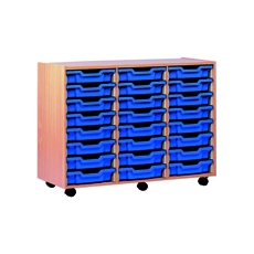 Jemini Mob Storage Unit 24 Trays Bch