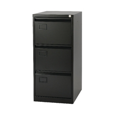 Jemini 3 Drw Filing Cab Black