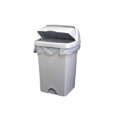 2Work Swing Bin Liners Wht 45L P1000