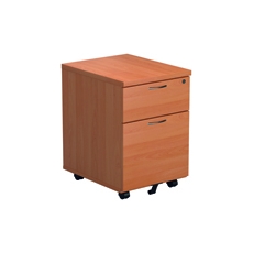 Jemini 2Drw Mobile Pedestal Beech