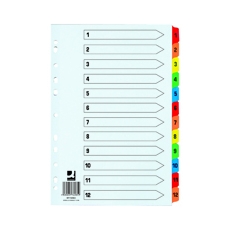 Q Connect Ew Index 1-12 Reinf Multi