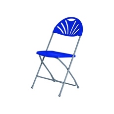 Titan Folding Chair 445x460x870 Blue