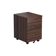 Jemini 3 Drw Mob Ped Walnut