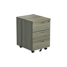 Jemini 3 Drw Mob Ped Grey Oak