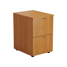 Jemini 2 Drawer Filing Cabinet Beech