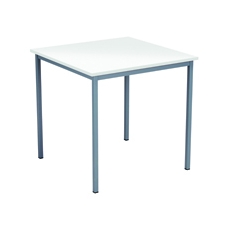 Serrion Square Table 750mm White