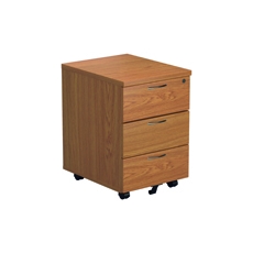 Jemini 3Drw Mobile Pedestal Nova Oak