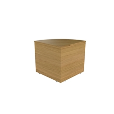 Jemini Rcpn Modr Corner Base N/Oak