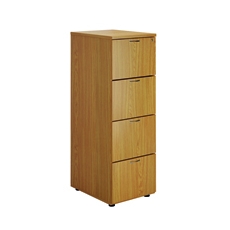 First 4Drw Filing Cabinet Nova Oak