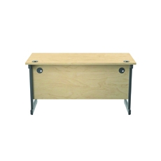 Jemini Single Rect Desk 1400 Maple