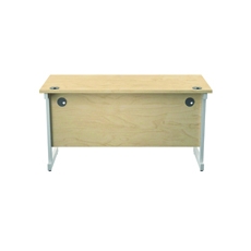 Jemini Single Rect Desk 1400 Maple