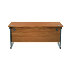 Jemini Single Rect Desk 1600 N/Oak