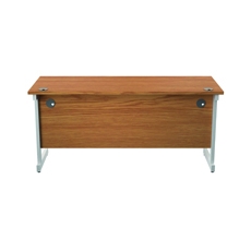 Jemini Single Rect Desk 1600 N/Oak