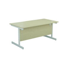 Jemini Single Rect Desk 1400 Maple