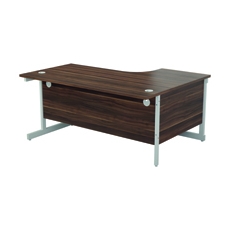 Jemini Rdl LH Cantilever Desk D/Wal