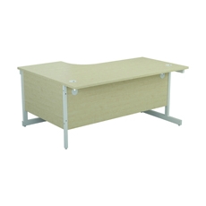 Jemini Rdl RH Cantilever Desk Maple