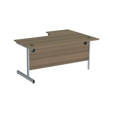 Jemini Rdl LH Cantilever Desk D/Wal