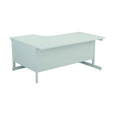 Jemini Rdl RH Cantilever Desk White