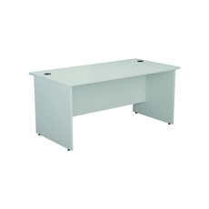 Jemini Rect Panel End Desk White