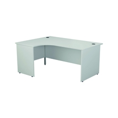 Jemini Rdl LH Desk Panel White