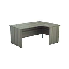 Jemini Rdl RH Desk Panel Grey Oak