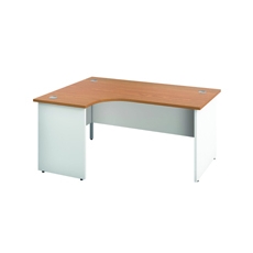 Jemini Switch Rdl LH Desk Nova Oak