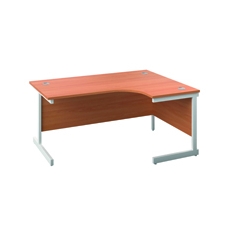 Jemini Rdl LH Cantilever Desk Beech