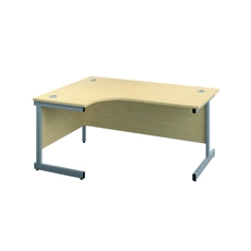 Jemini Rdl LH Cantilever Desk Maple