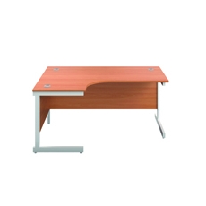 Jemini Rdl LH Cantilever Desk Beech