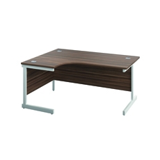 Jemini Rdl LH Cantilever Desk D/Wal