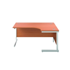 Jemini Rdl RH Cantilever Desk Beech