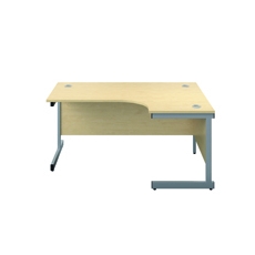 Jemini Rdl RH Cantilever Desk Maple