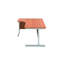 Jemini Rdl LH Cantilever Desk Beech